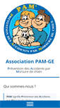 Mobile Screenshot of pam-ge-association.ch