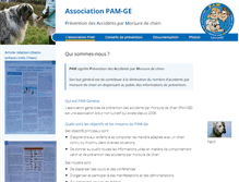 Tablet Screenshot of pam-ge-association.ch